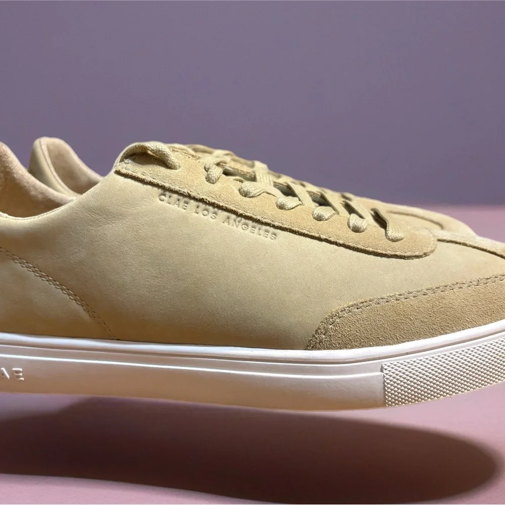 CLAE Deane sneakers in Camel Nubuck